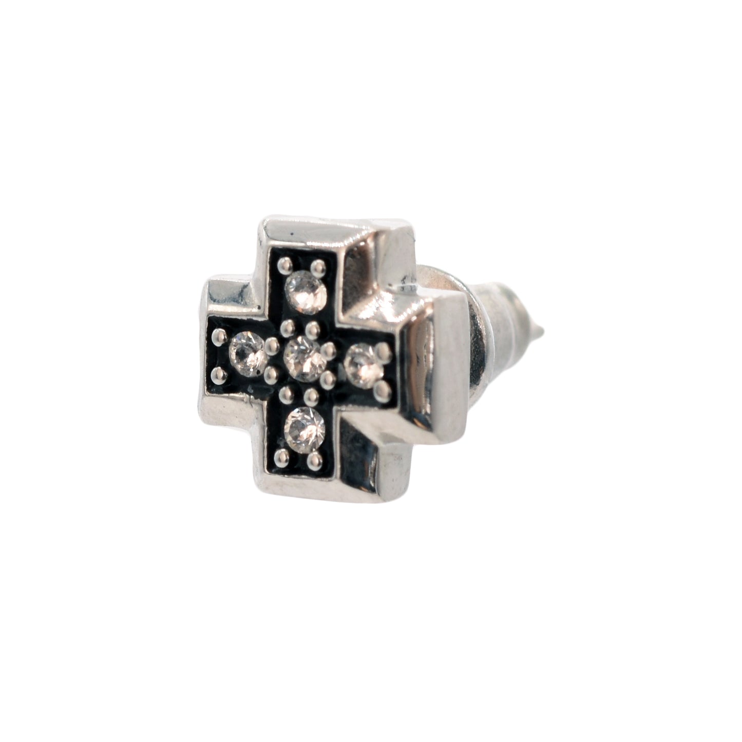 MAT CROSS STONES PIERCE/CRY SV