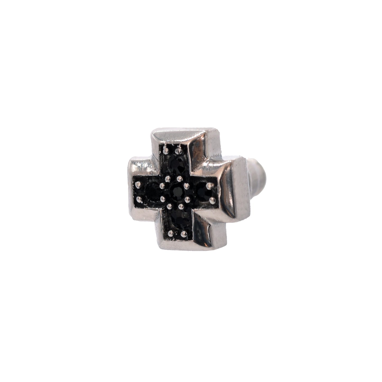 MAT CROSS STONES PIERCE/BKCRY SV