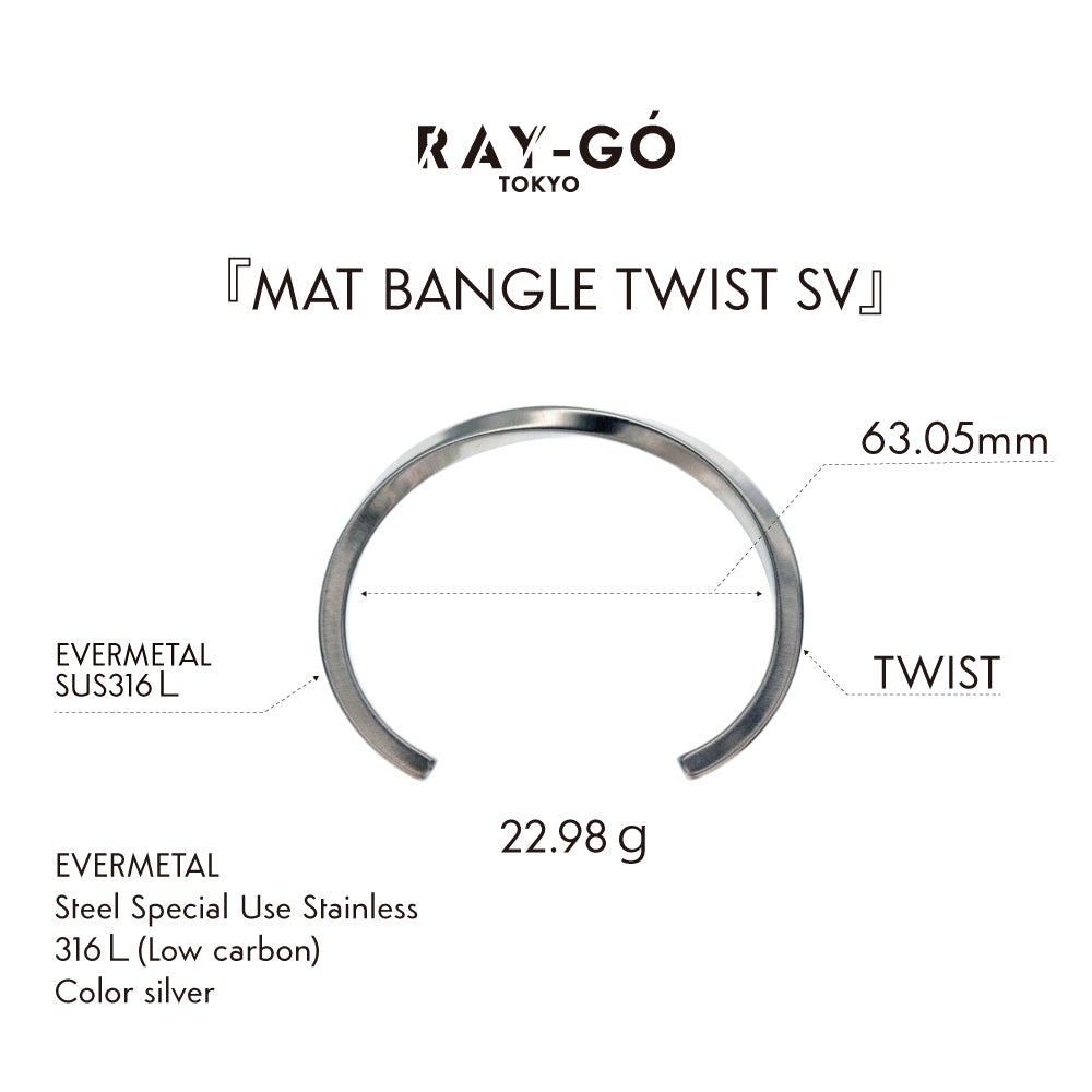 MAT BANGLE TWIST SV