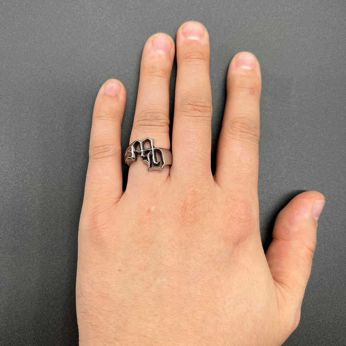 MONEY DUST LOGO RING #18
