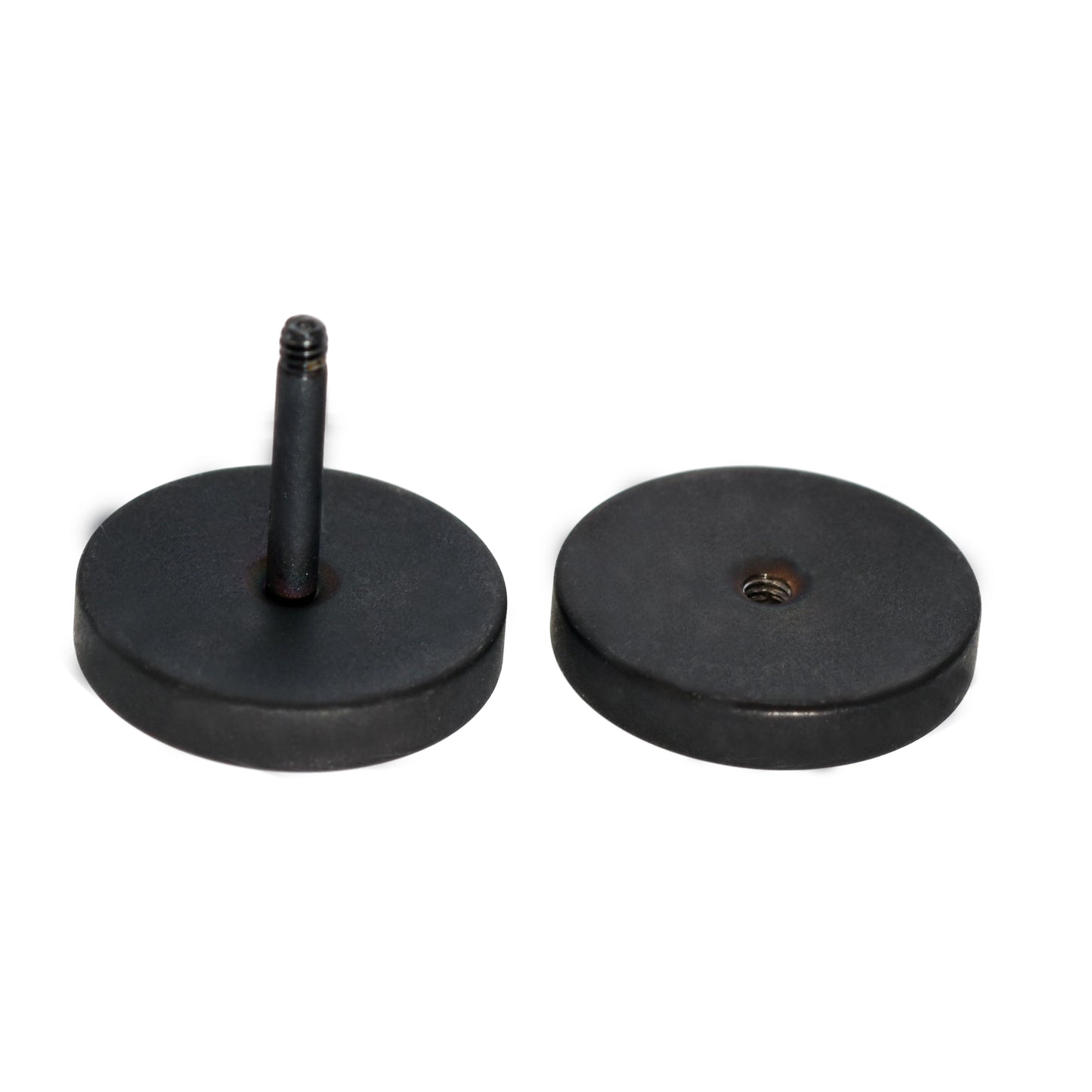 FAKE PLUG FLAT BK-matte L6-D10 16G