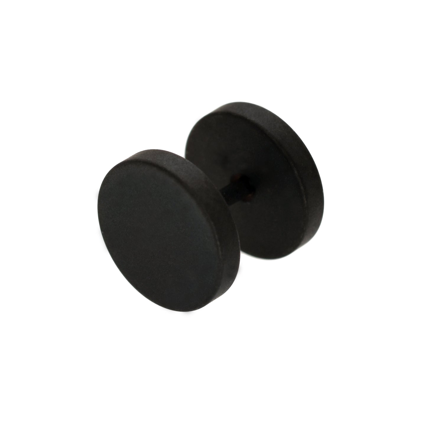 FAKE PLUG FLAT BK-matte L6-D10 16G
