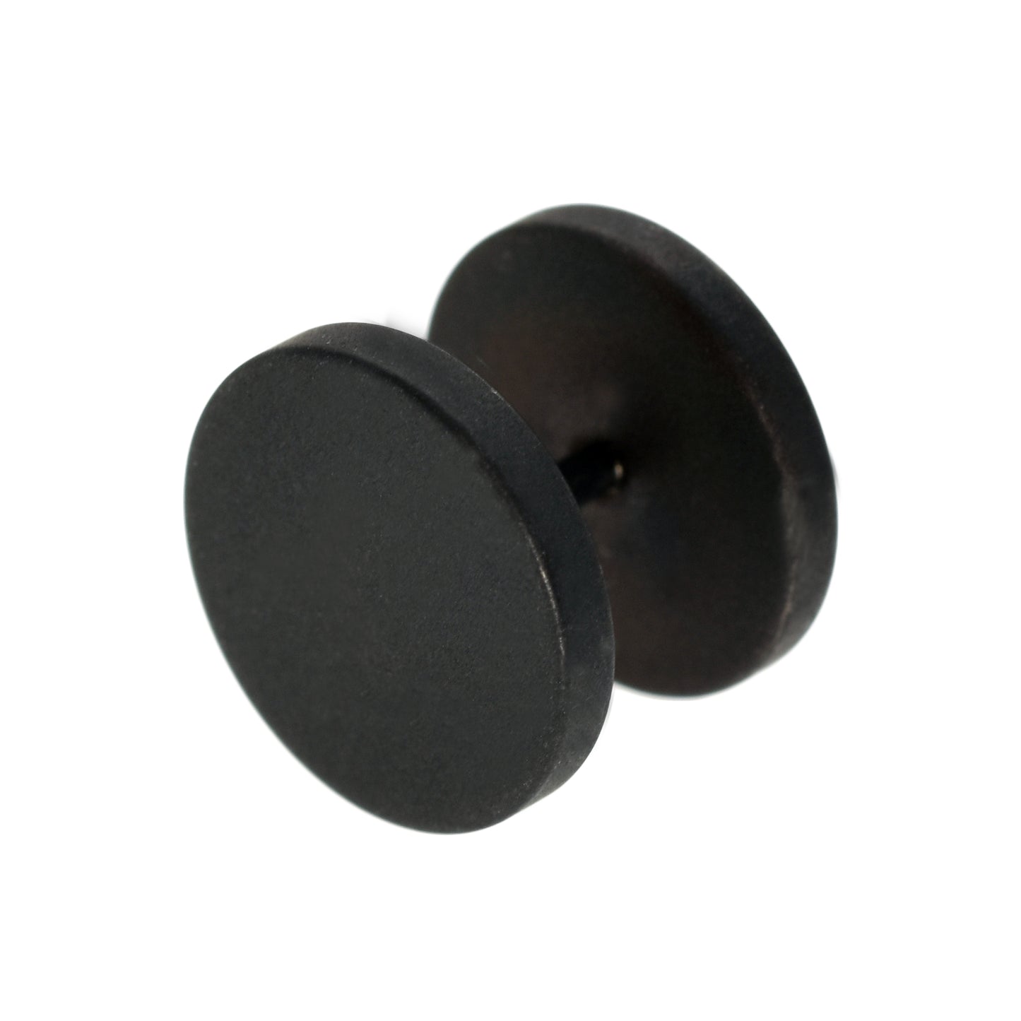 FAKE PLUG FLAT BK-matte L6-D12 16G