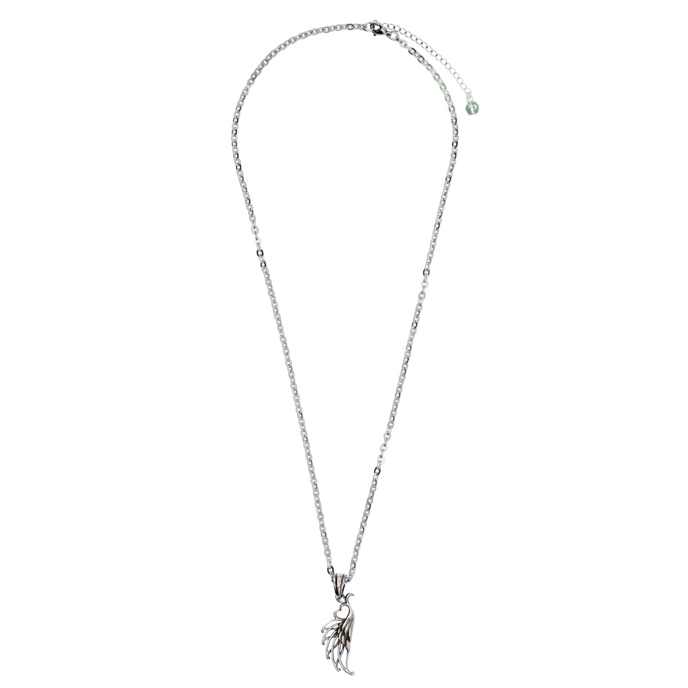 FEATHER HEART NECKLACE