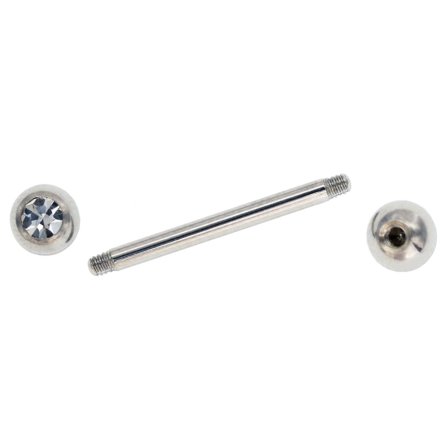 BARBELL STONE 14G CRY SV