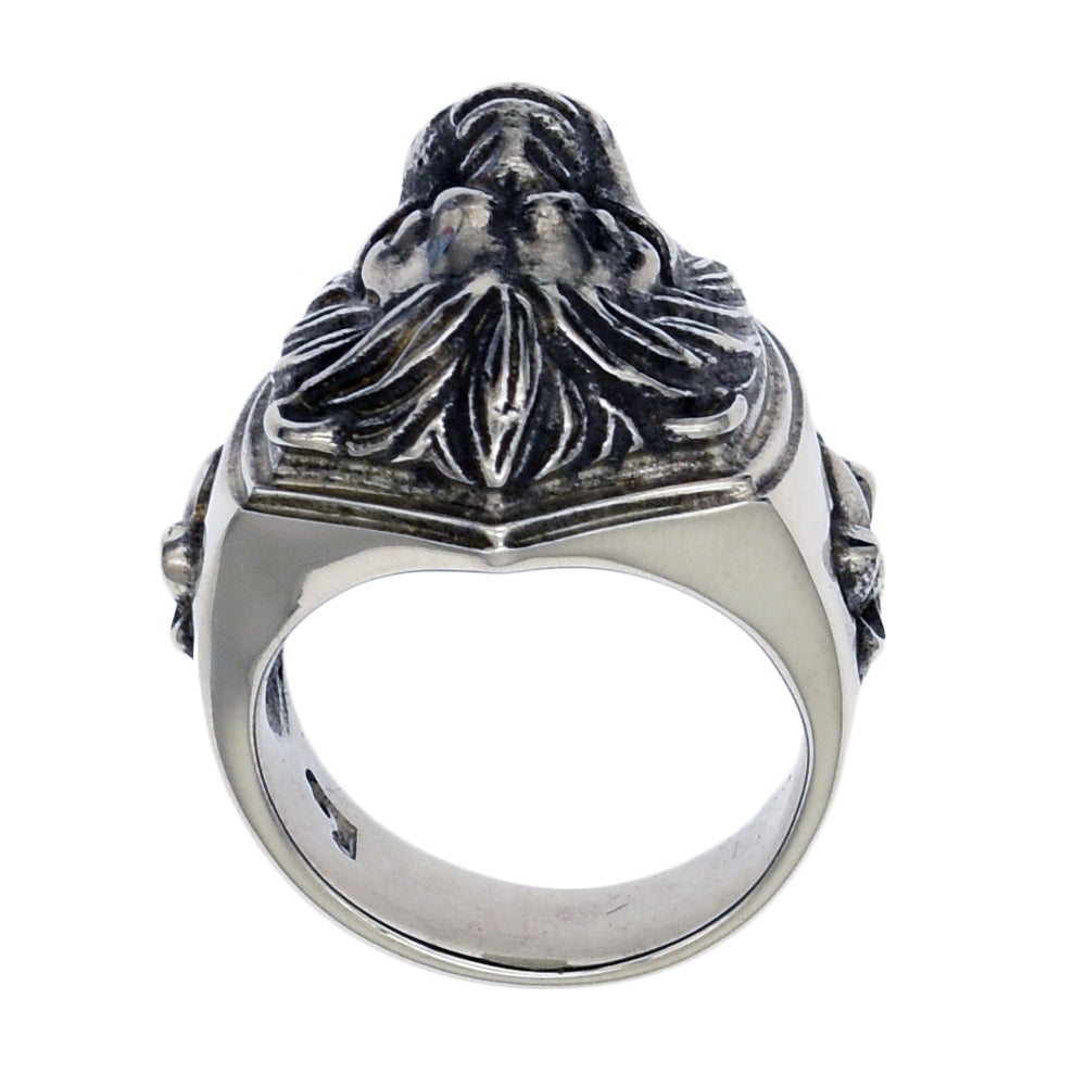 LION LILY CRYSTAL RING #18