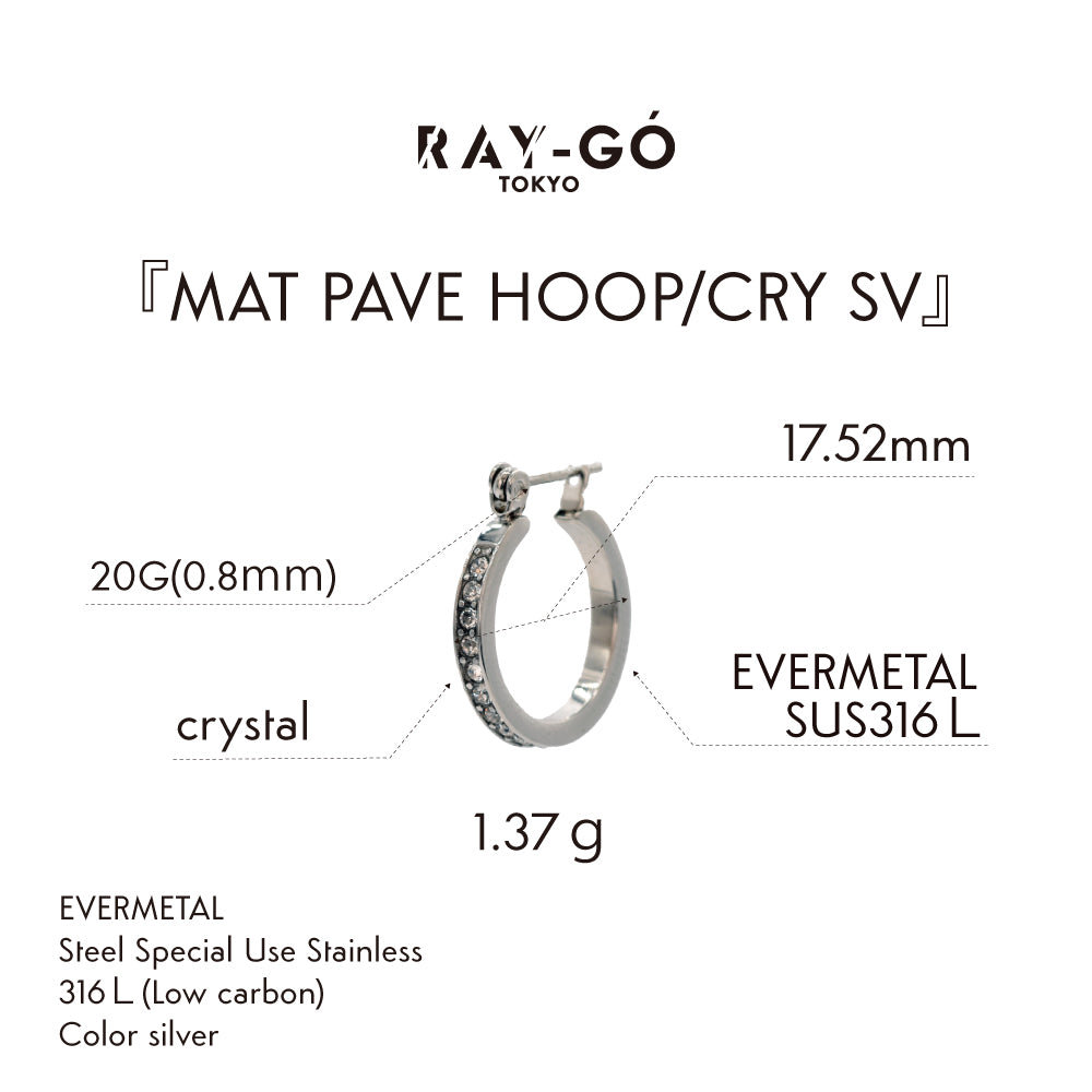 MAT PAVE HOOP/CRY SV